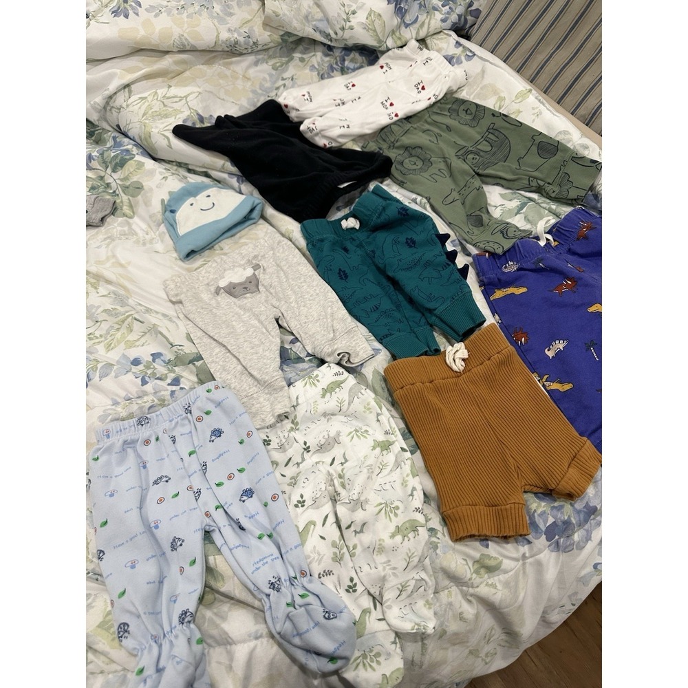 Lot Of 70 Baby Boy Clothes Sizes 0-3 Months
